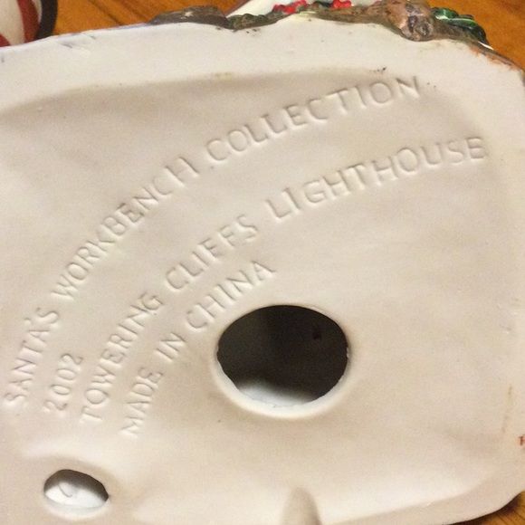 ✨️Vintage Santa’s Workbench Towering Cliffs Lighthouse✨️ - Picture 10 of 13